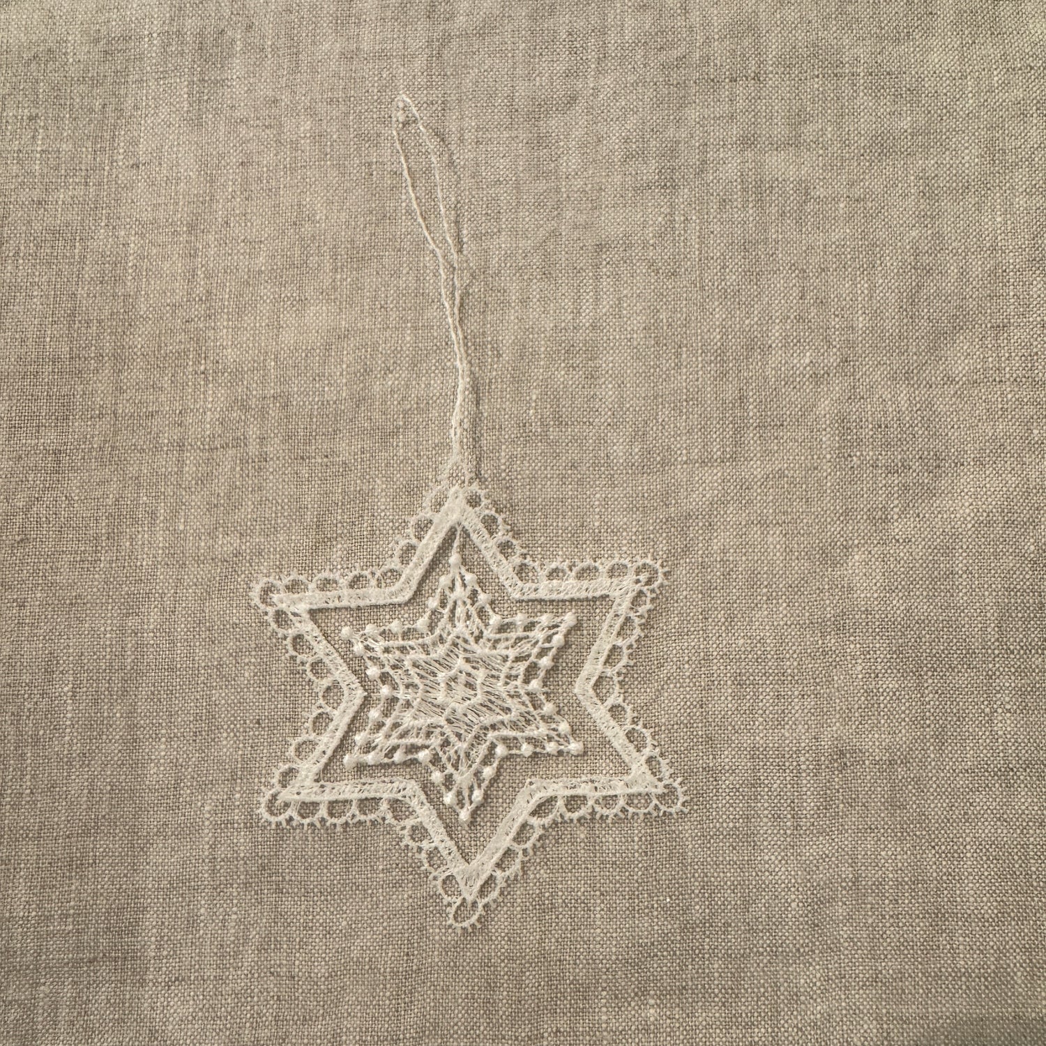 Lace Decoration - Delicate Star