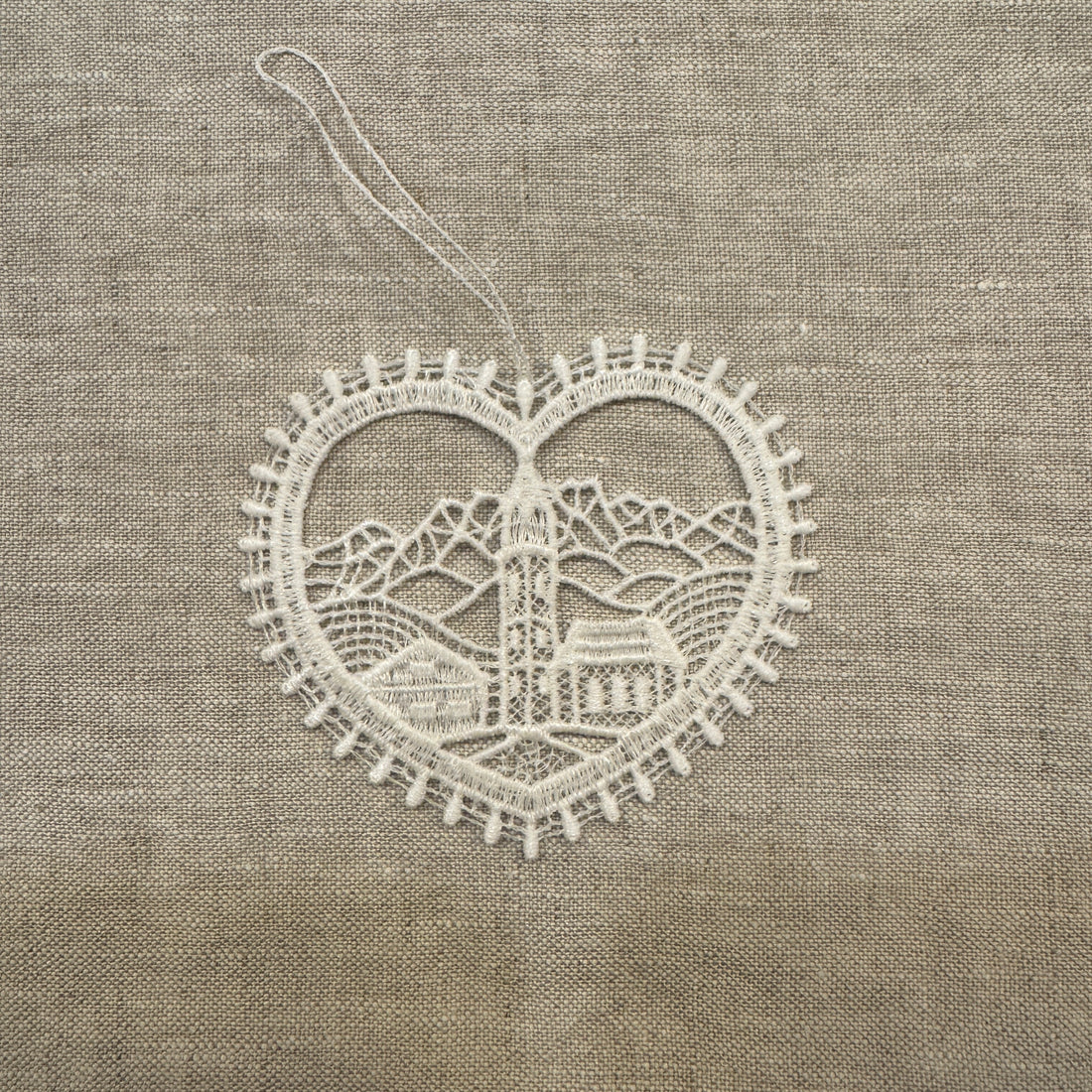 Lace Decoration - Heart Of Ireland