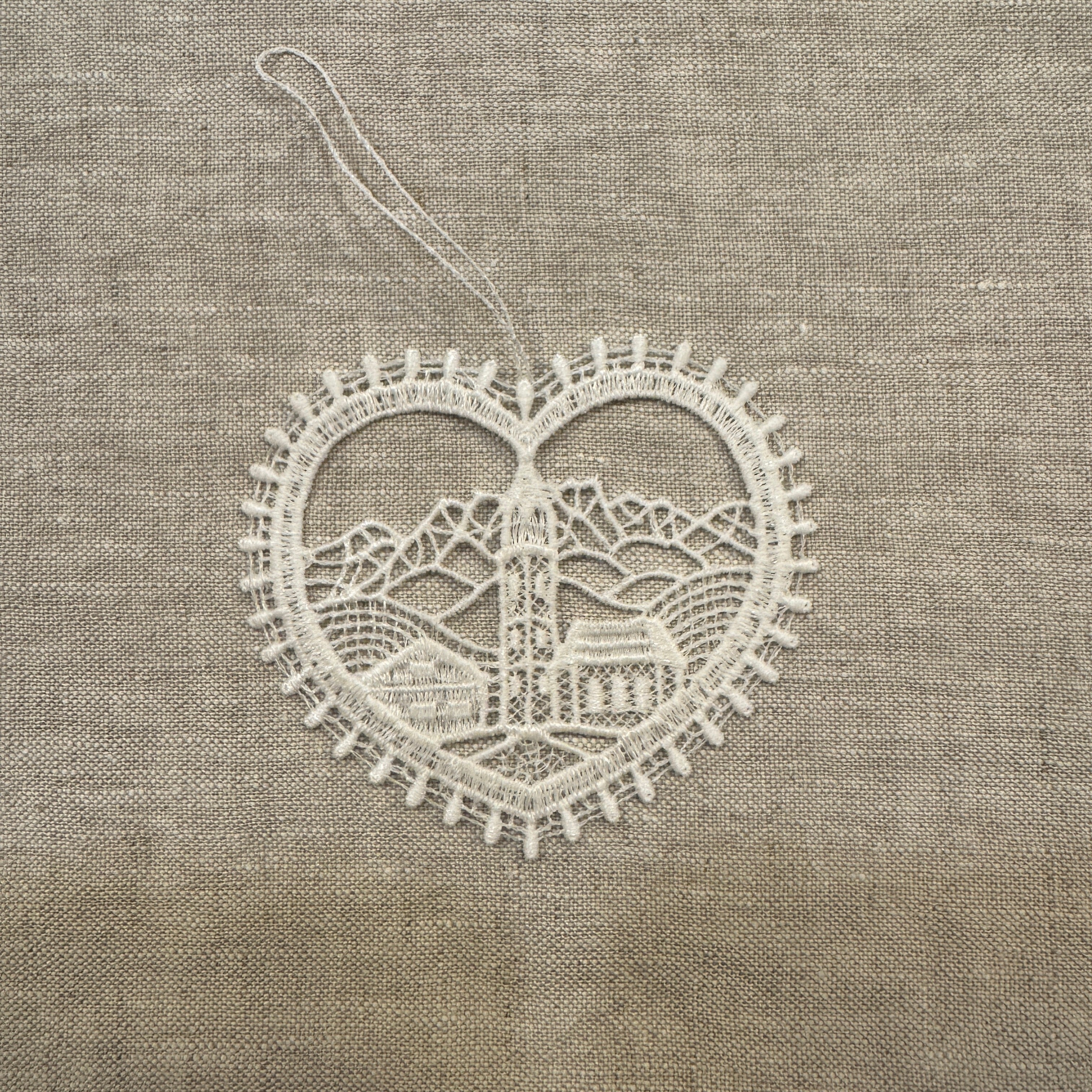 Lace Decoration - Heart Of Ireland