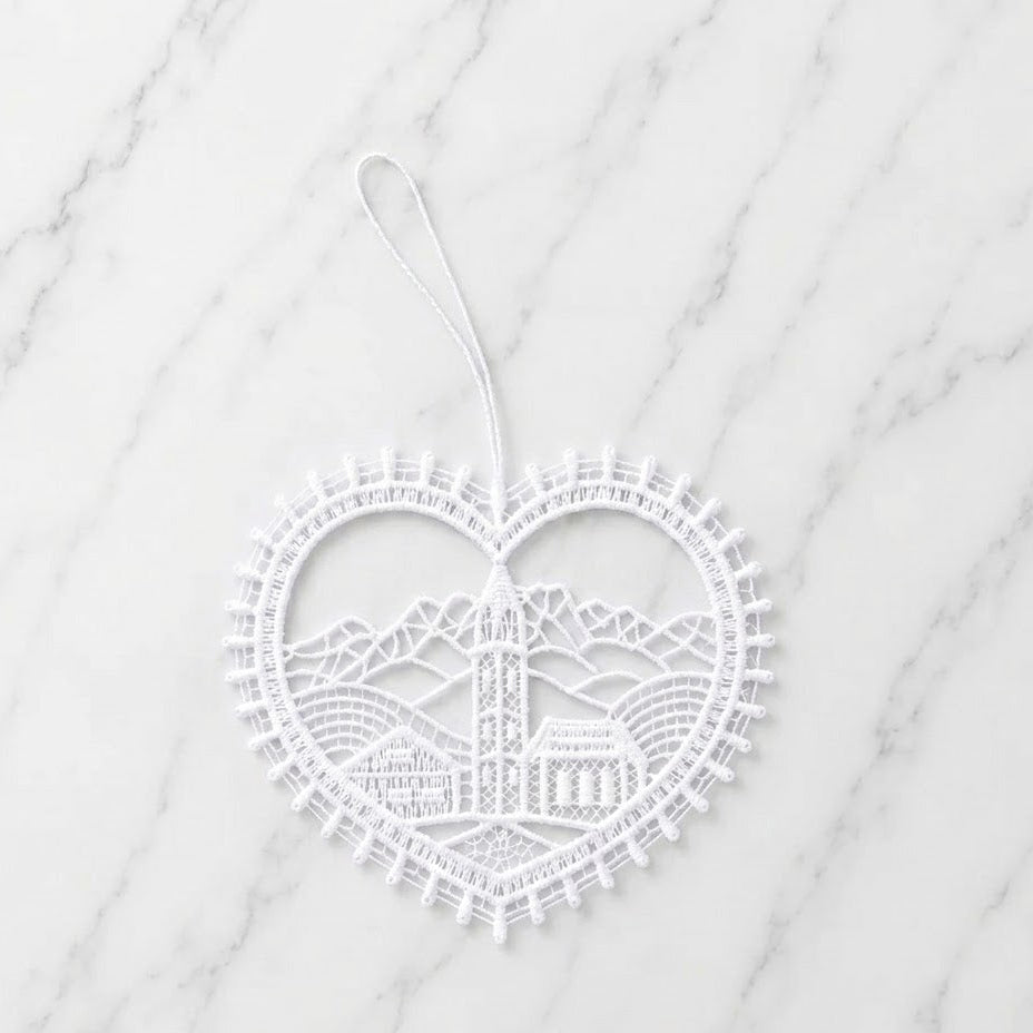 Lace Decoration - Heart Of Ireland