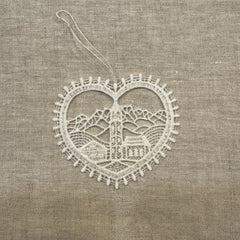 Lace Decoration - Heart Of Ireland