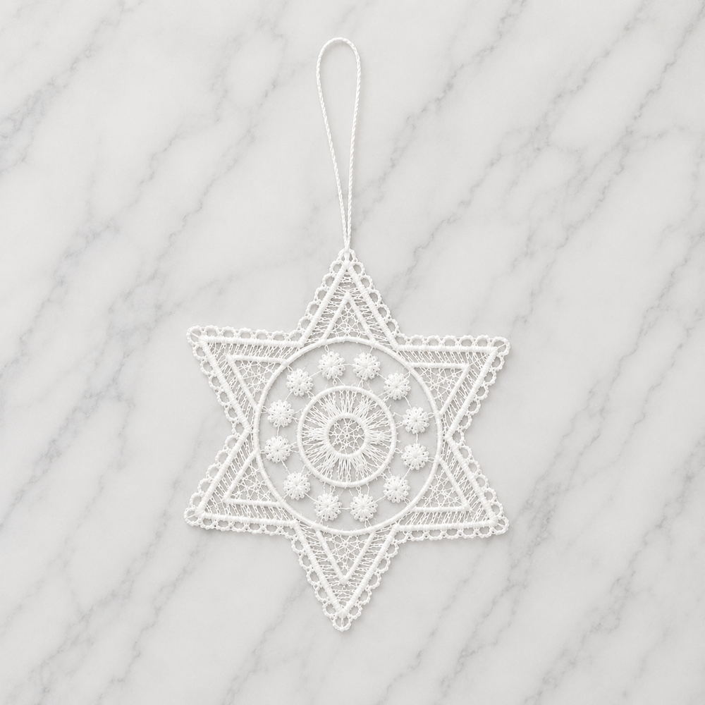Lace Decoration - Bright Star