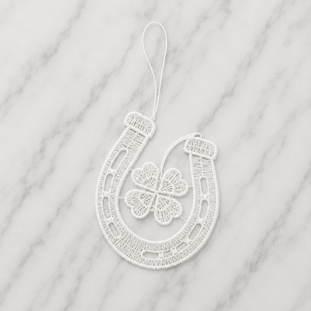 Lace Decoration -Irish Lucky Charm
