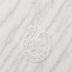 Lace Decoration -Irish Lucky Charm