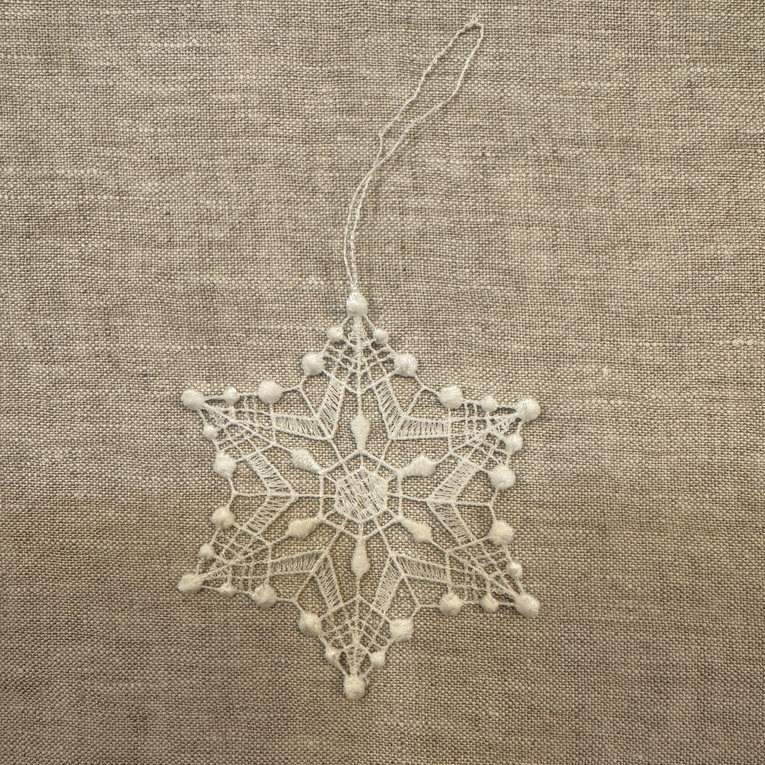 Lace Decoration - Snowflake Star
