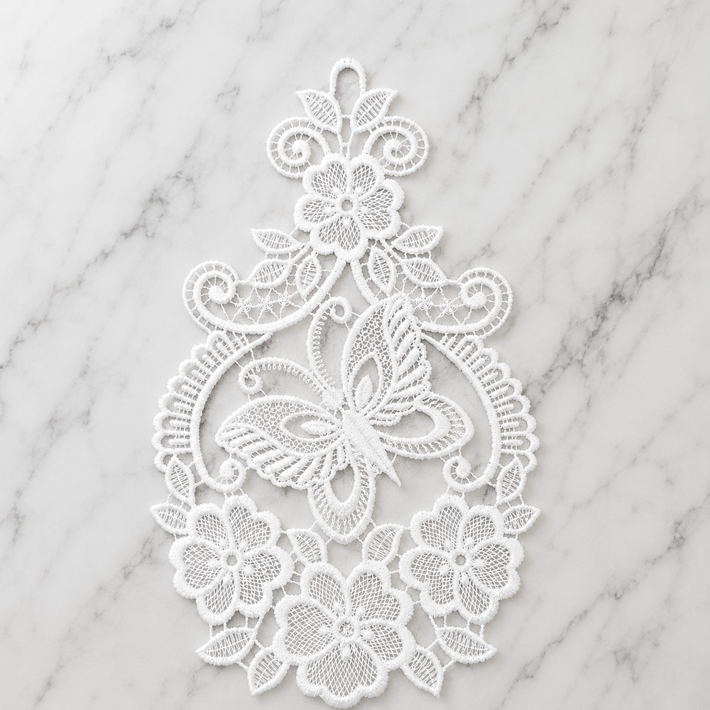 Lace Decoration - Large Butterfly