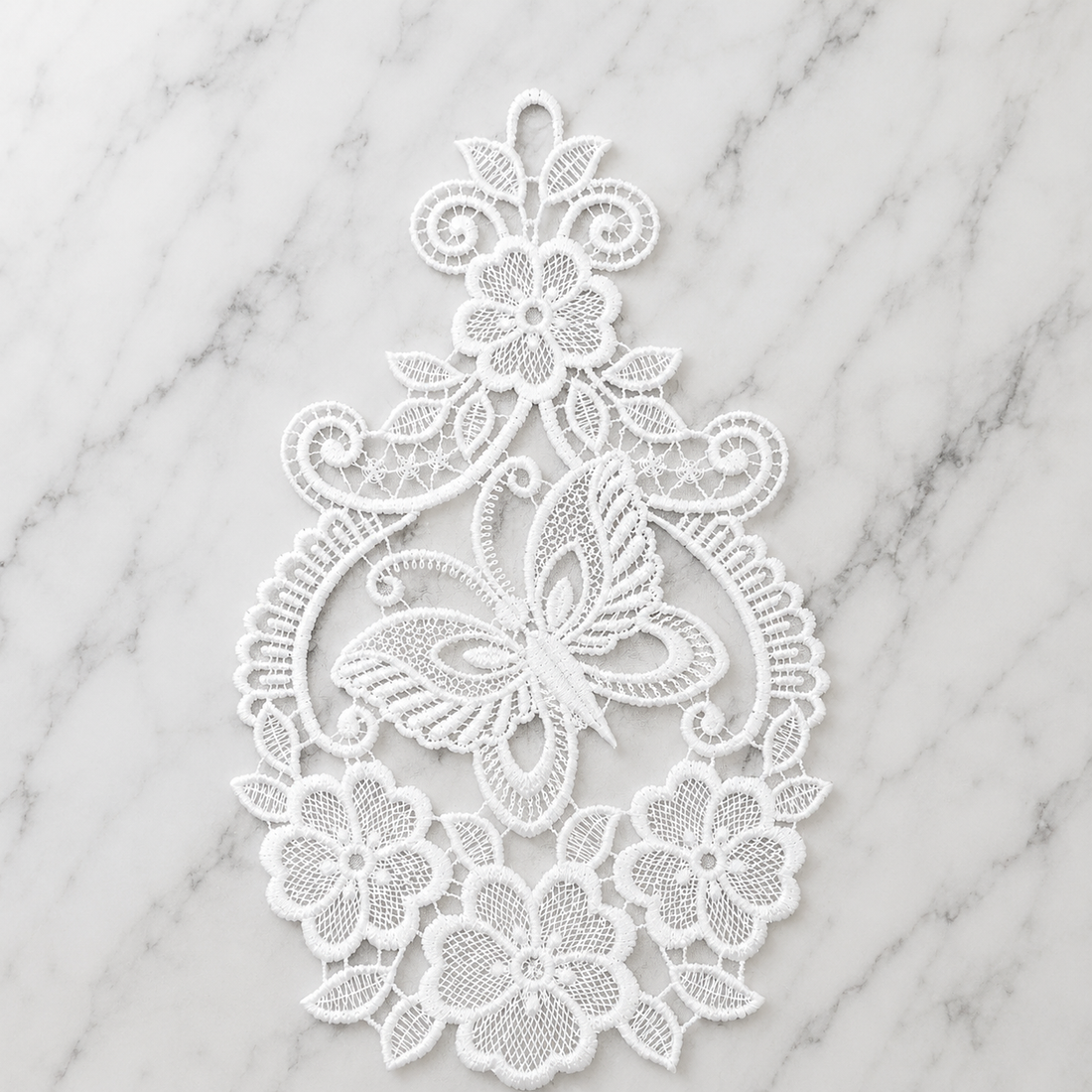 Lace Decoration - Large Butterfly