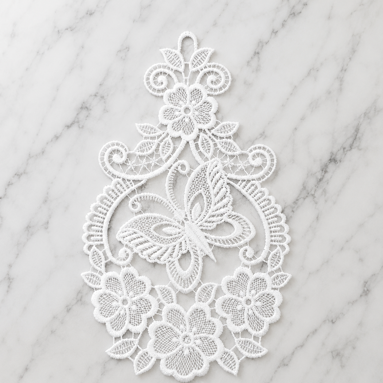 Lace Decoration - Large Butterfly