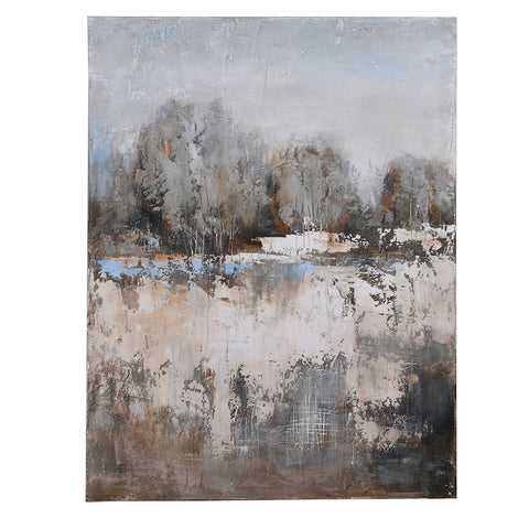 Riverside Abstract Painting