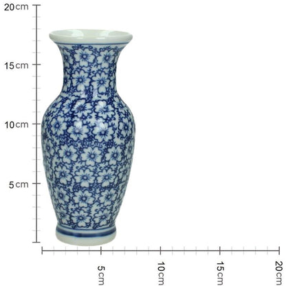 Porcelain Blue Pattern Vase