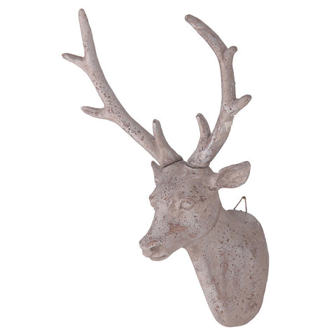 Hanging Deer Head Wall Mount