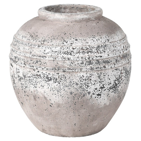 Delia Distressed Stone Vase