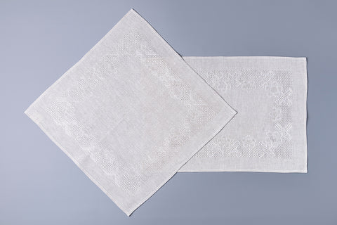 Etamine Fine Irish Linen Natural Napkins