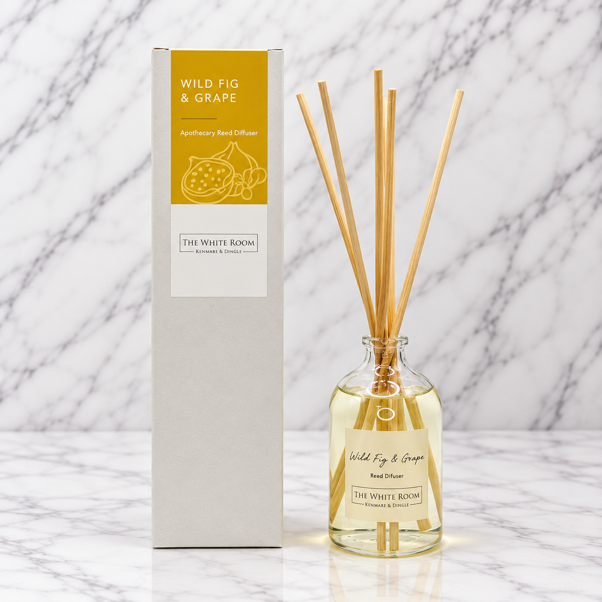"The White Room" Natural Diffuser - Wild Fig &amp; Grape
