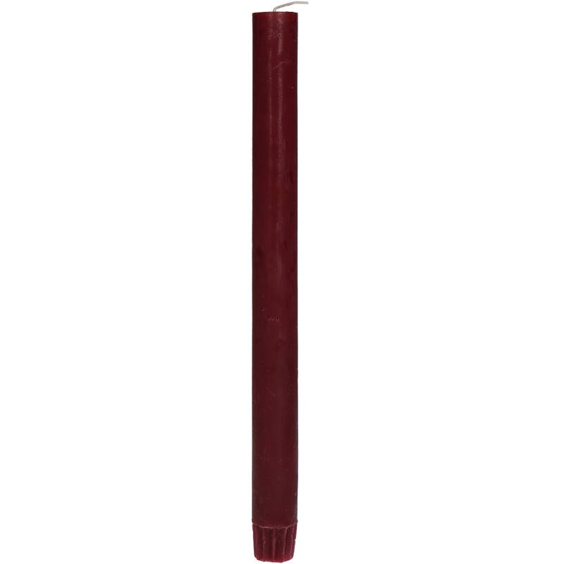 Taper Candle Burgundy