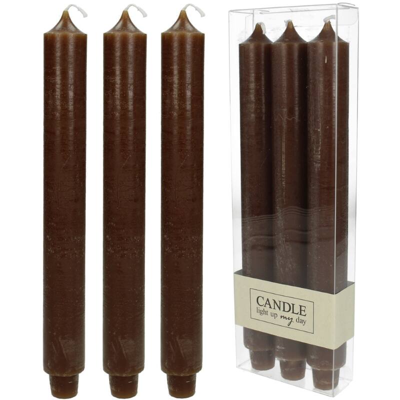 Brown Taper Candle