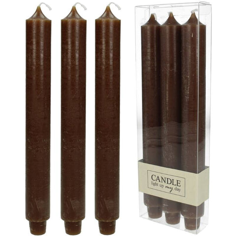 Brown Taper Candle