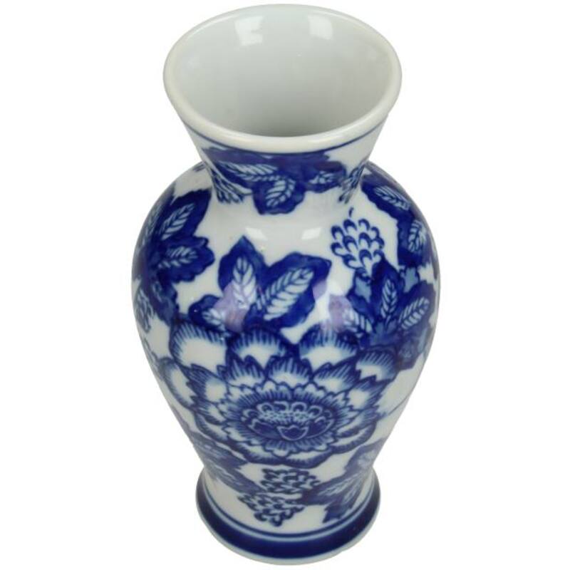 Blue Porcelain Vase 9x9x16cm