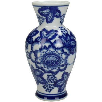 Blue Porcelain Vase 9x9x16cm