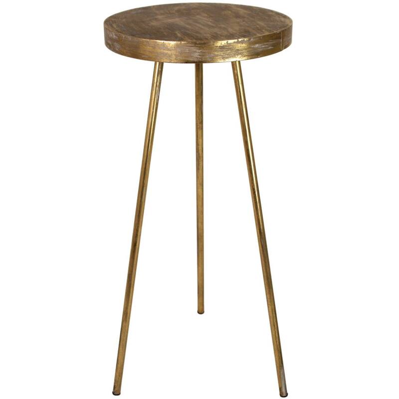 Side Table Gold 88x39x39cm