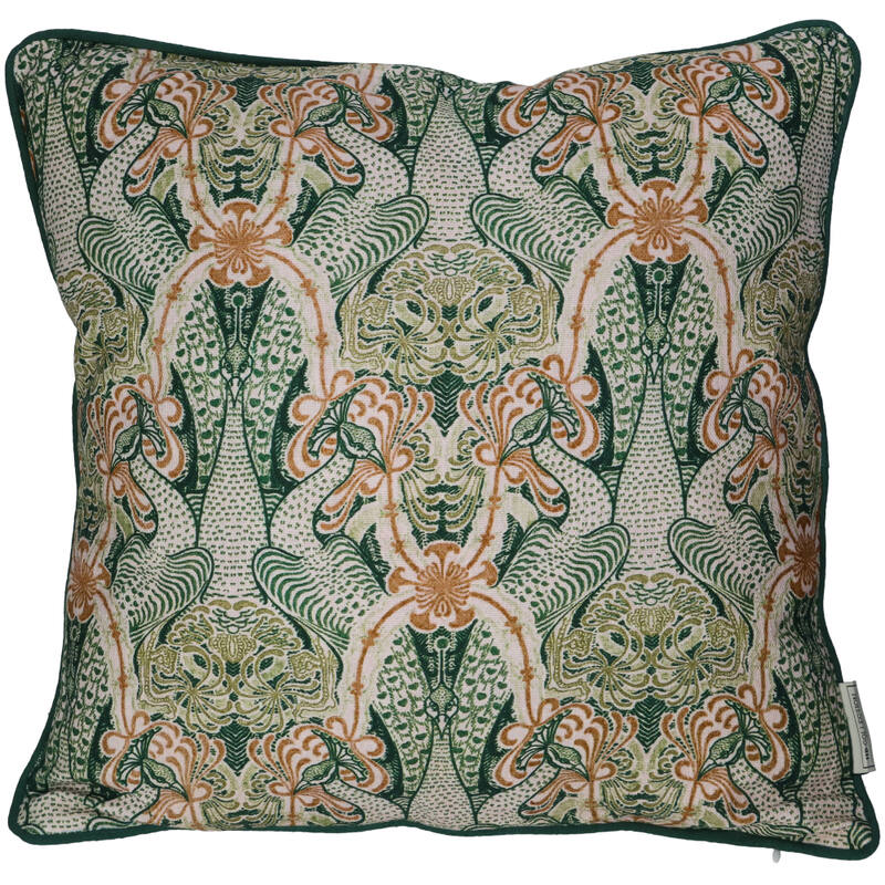 Peacock Green Cushion