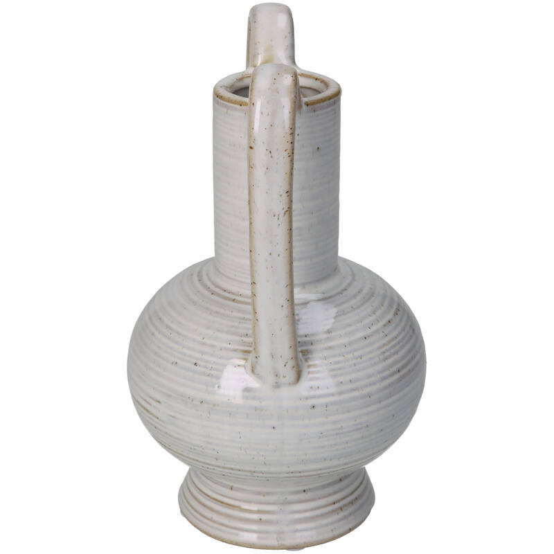 Neutral Vase With Handles