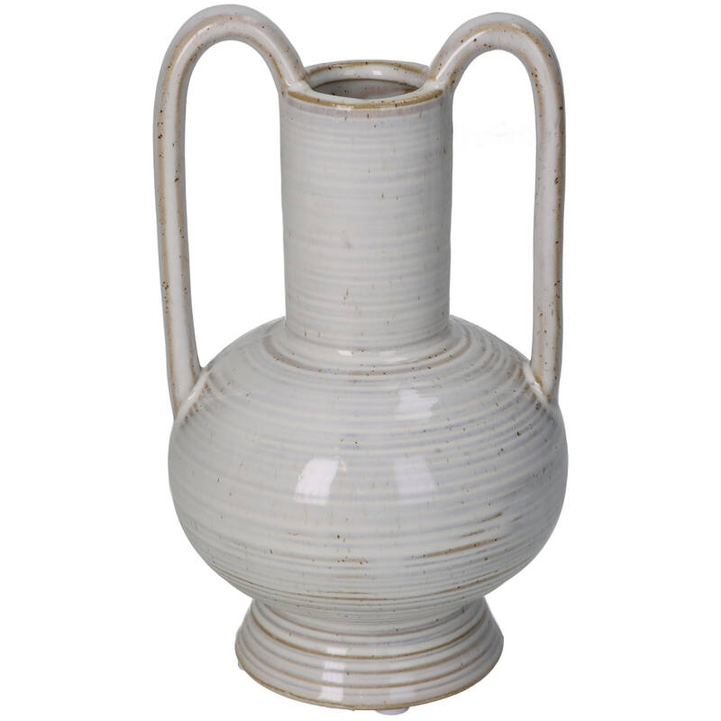 Neutral Vase With Handles