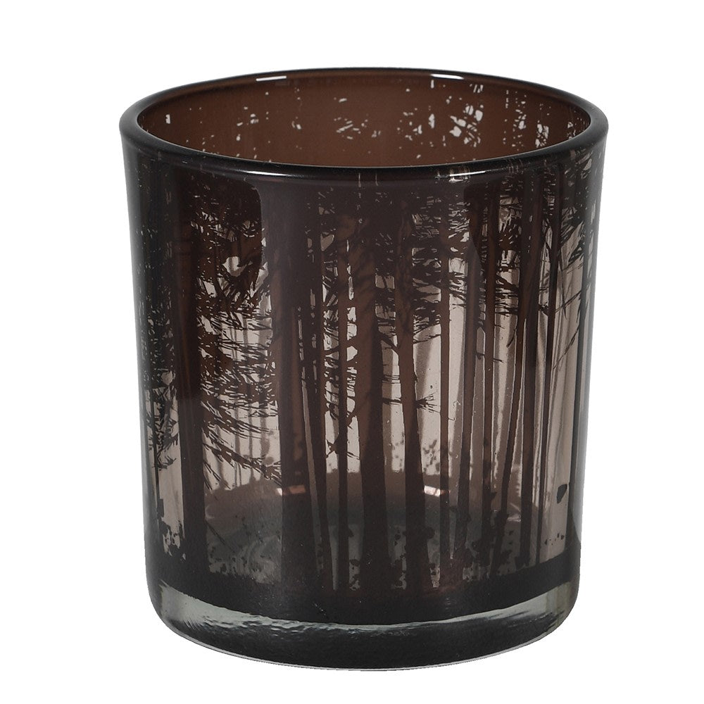 Small Woodland Candle Holder