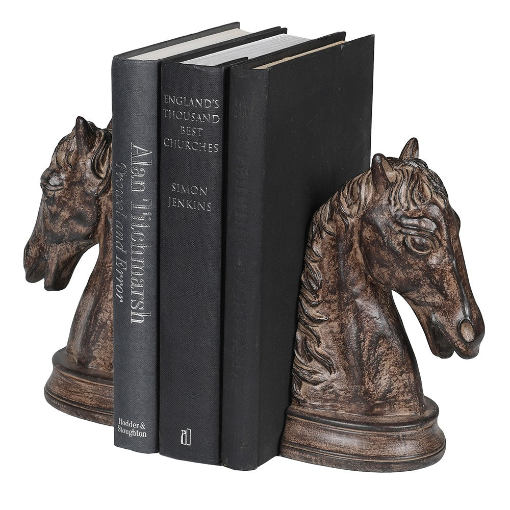 Horse Head Bookends