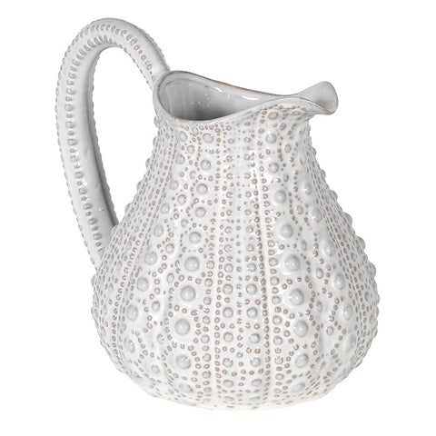 Briella White Urchin Jug