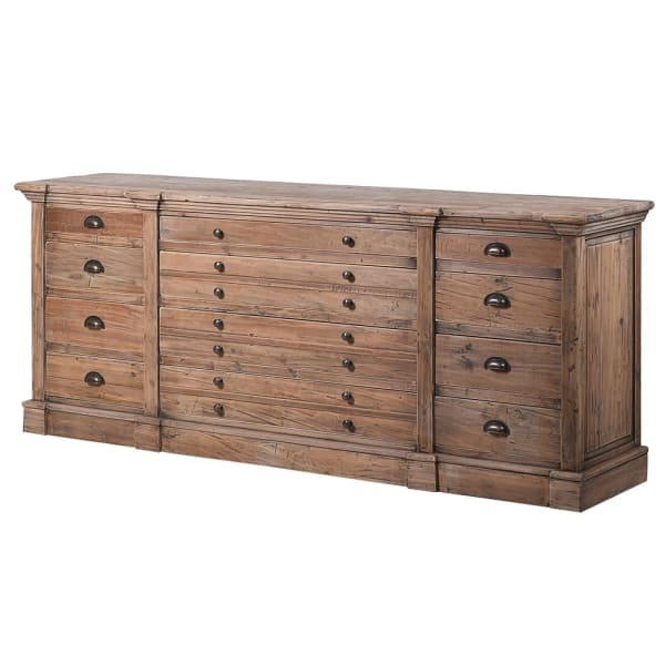 Reclaimed Pine Multi-drawer Chest