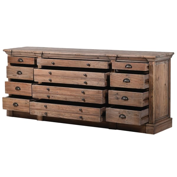 Reclaimed Pine Multi-drawer Chest