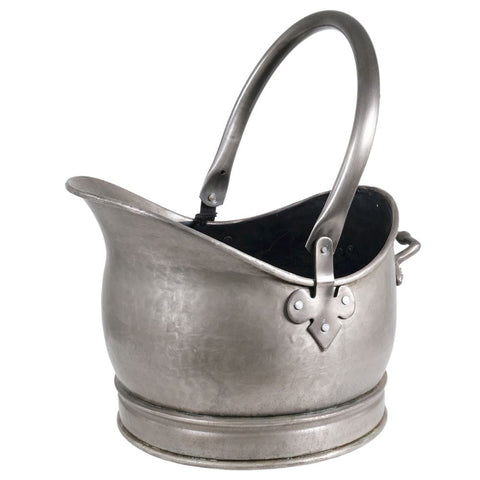 Silver Coal Bucket 26x35x40cm