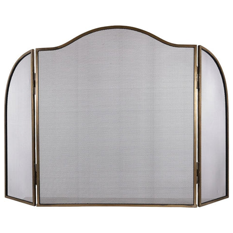 BRASS FIRE SCREEN