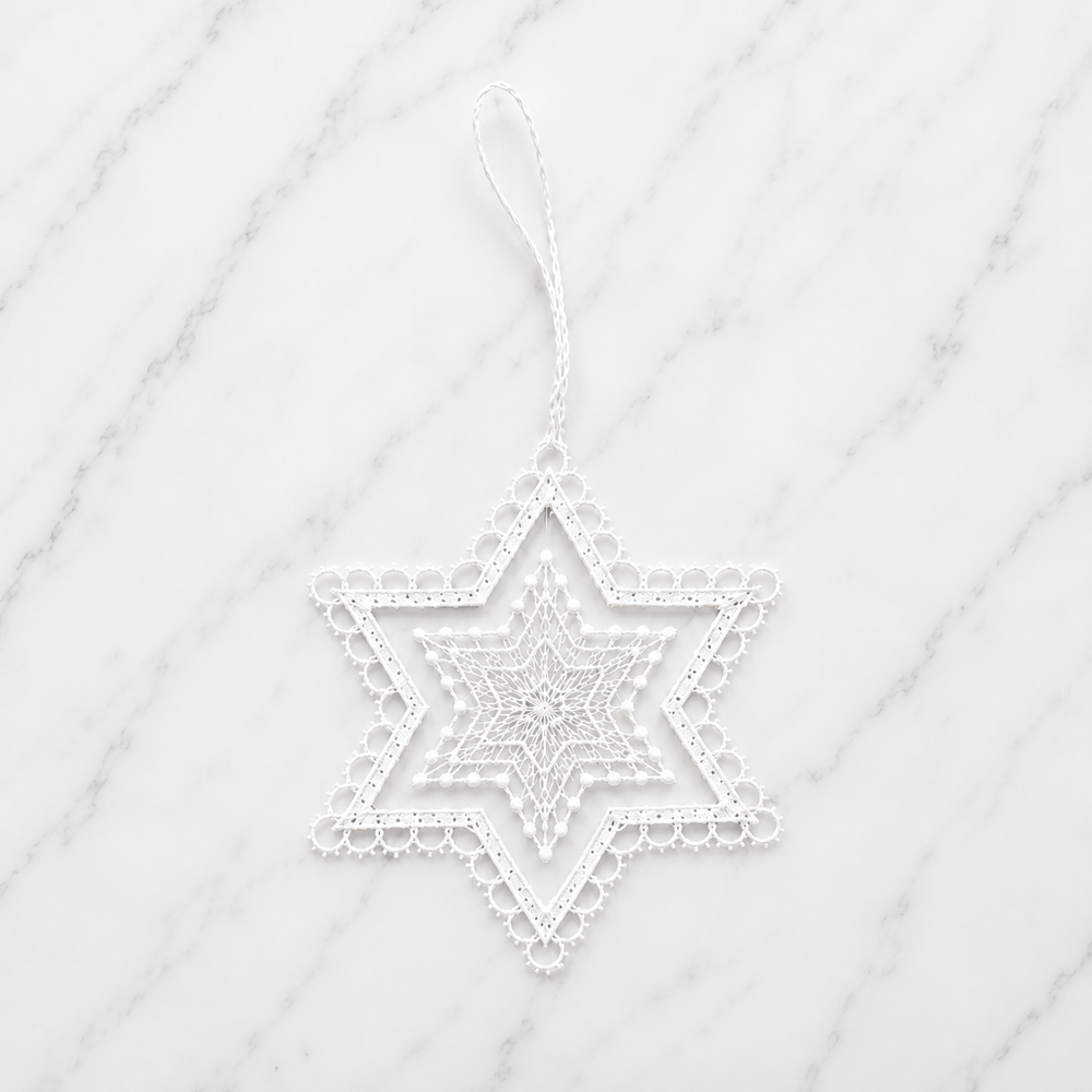 Lace Decoration - Delicate Star