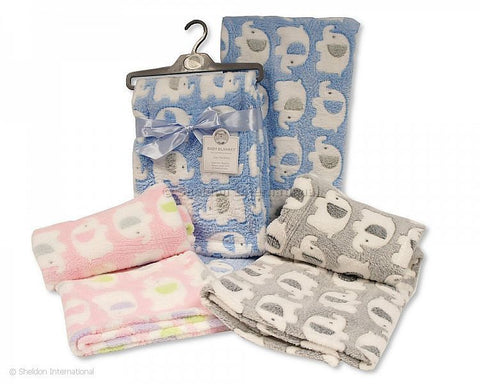 Baby Wrap With Elephant Design