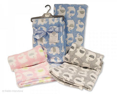 Baby Wrap With Elephant Design