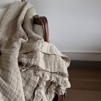 Butternut Color Throw Cassie Throw - Butternut – The White Room Kenmare