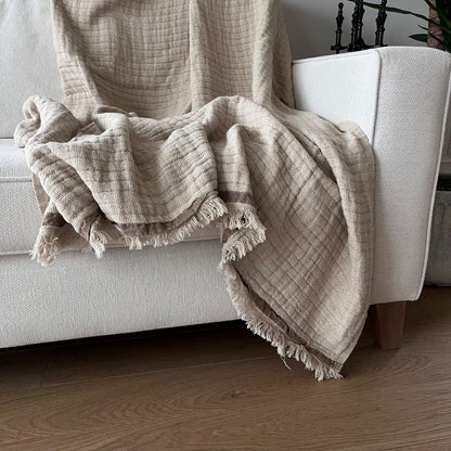 Butternut Color Throw Cassie Throw - Butternut – The White Room Kenmare