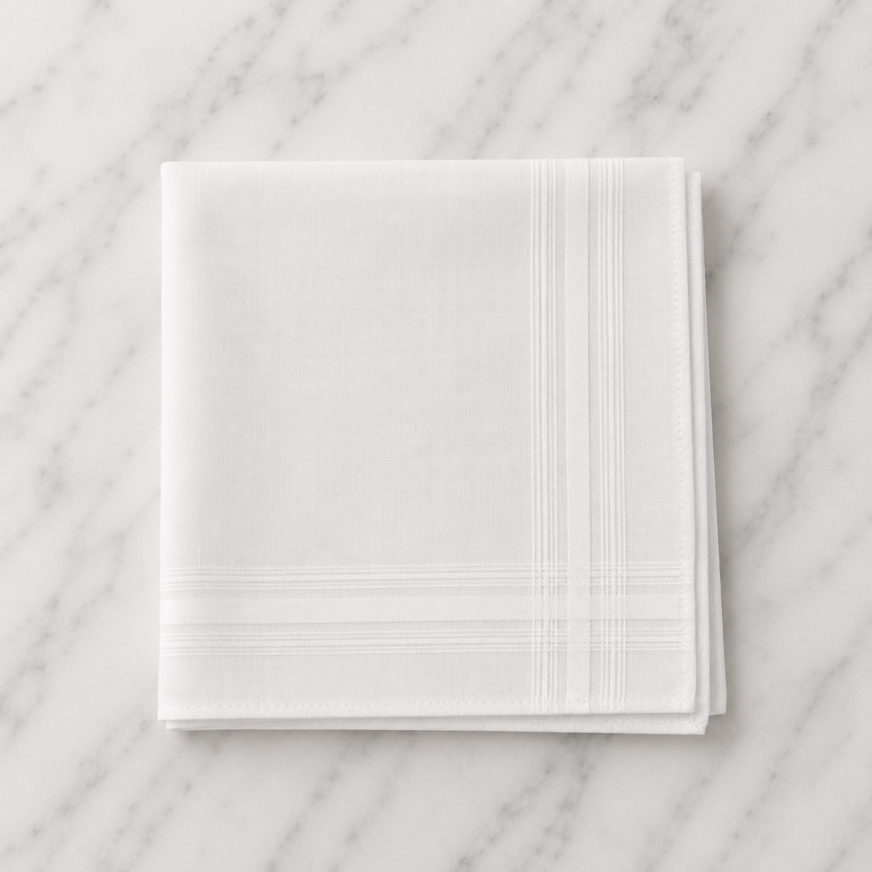 Cotton Classic White Hankie - 28 x 28cm