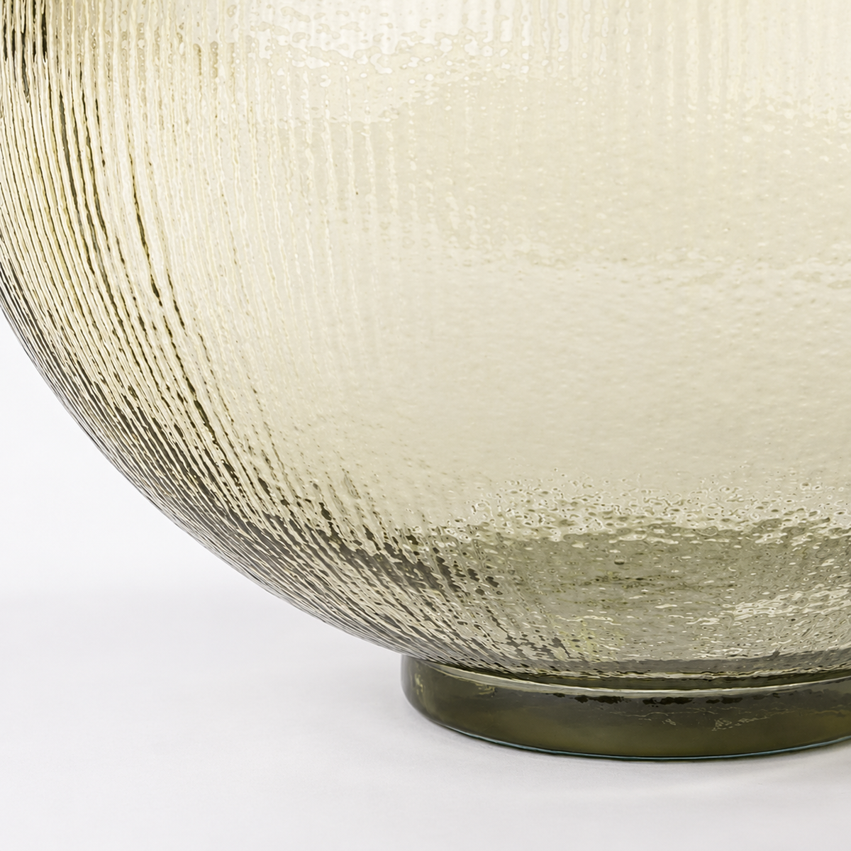 Green Recycled Vase - H42 x Ø34 cm