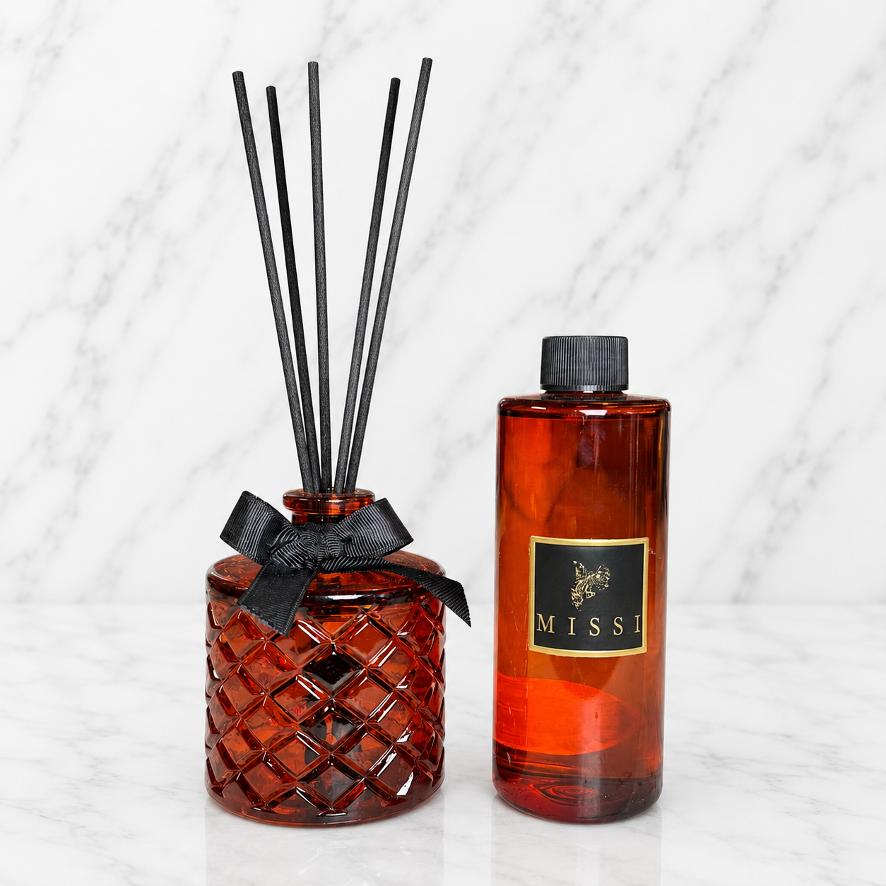 Luxury Scented Diffuser - Dark Amber