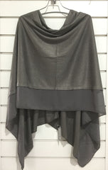 Poncho Dark Grey