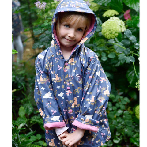 Printed Raincoat Enchanted Forest