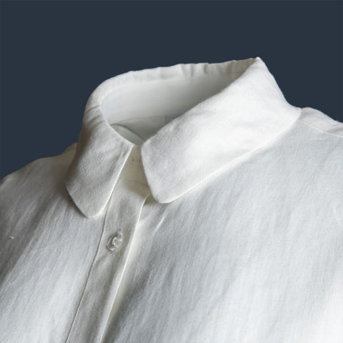 Irish Linen White Shirt