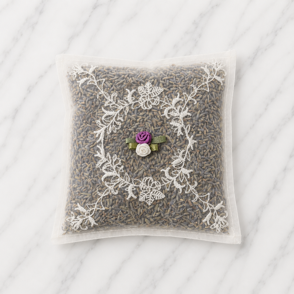 Lavender Filled Voile Sachet