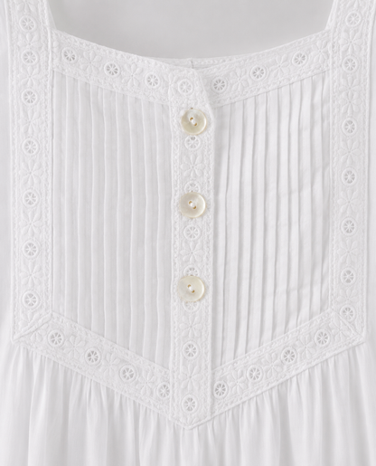 Nicole Sleeveless Cotton Nightdress