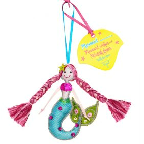 Mermaid ……….. (personalise) – Fuchsia Pink hair