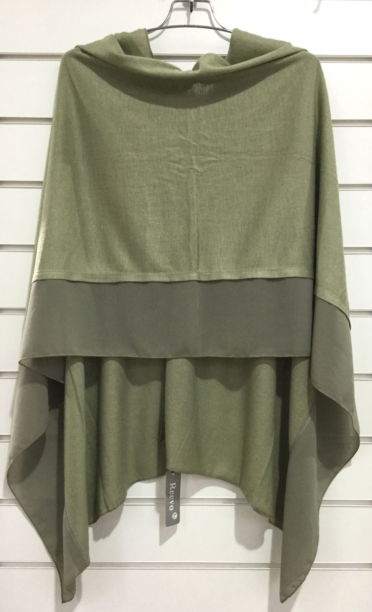 poncho basil green 22