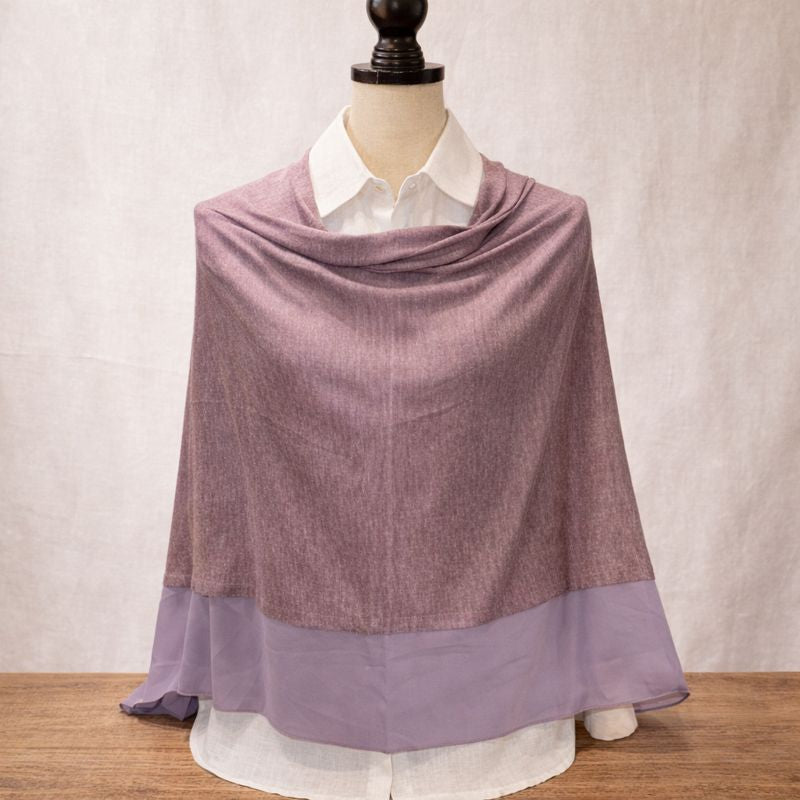 Poncho Mauve Purple